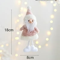 Viseći dekor tkaninski snjegović prioritet za lutke za dom