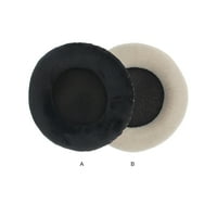 Saimomoon Pair uši jastučići spužva jastuk glava učvršćeni zvučni uši u ergonomskim velurnim zamena