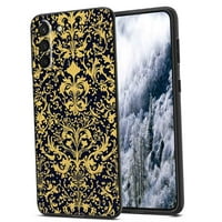 Gold-Damask-Bling-glam-elegantna futrola za telefon za Samsung Galaxy S23 + Plus za žene Muška Pokloni,