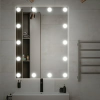Rostek Vanity Svjetlo za ogledalo, žarulje LED ogledalo Svjetlosni komplet, hollywood osvijetljeno ogledalo