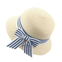Ljetna slamna šešir za djevojke Ljetna kapu za kapu za djecu Dječji prozračni šešir Kids Hat Boy djevojke