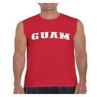 Normalno je dosadno - muške grafičke majice bez rukava, do muškaraca veličine 3xl - Guam
