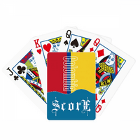 Kolumbija Zemlja Zastava Naziv SCORE Poker igračka karta Inde