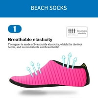 Dyfzdhu Muškarci i žene Vodene čarape Bosonofoot Brzina suvih anti-skid vodene čarape Yoga niske rezne