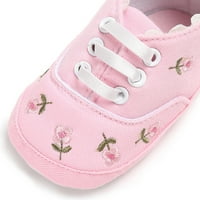 Relanfenk Baby tenisice Djevojke cvjetne cipele s cvjetnim krevetima Mekane jedinice protiv klizanja