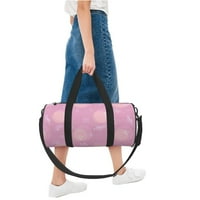 Pink Note Soul Key Travel Dufffle Torba, torbe za teretane Sportske tote za žene za žene Muškarci