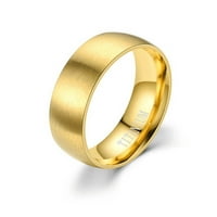 prstenovi za teen djevojke, titanijum titanijum čelik zamrznuti prsten od nehrđajućeg čelika prsten