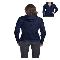 MMF - Ženska dukserica pulover punog zip, do žena veličine 3xl - govorim tečno sarkazam