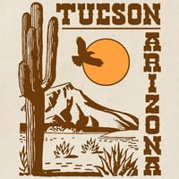 Cafepress - Tucson Arizona Tote torba - prirodna platna torba, Torba za platno