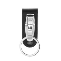 Muški kožni kaiš ključni prsten za zaštitu boja DIY tipka za ključeve viseći privjesak kožni sjedalo
