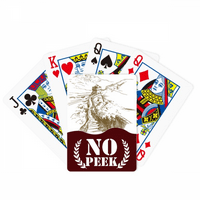 Veliki zidni kineski znamenitosti Sketch Peek Poker igračka karta Privatna igra