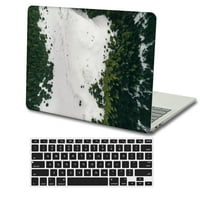 Kaishek Hard Case Cover kompatibilan sa starim MacBook Pro 13 + crni poklopac tastature A1425, bez CD-ROM-a