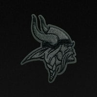 Muška antigua Black Minnesota Vikings Tonal Logo Ape Polo