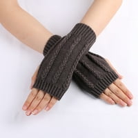 Rukavice Ženske rublje i zimske rubljene rukavice od polu-prsta + G