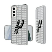 San Antonio Spursi Tekst Backdrop dizajn Galaxy Clear futrola