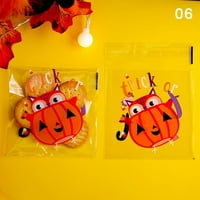 Qmelsky Halloween Candy Bags Party Favorit plastične vrećice Kolačići kekša