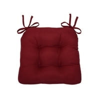 Pamučne udobne jastučiće sa čvrstim obojenim vezama sa kravate poliesterskim punjenjem jastuka za sjedalo