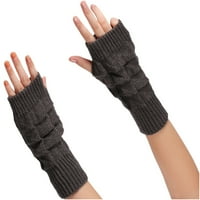 Fanxing Clearance Aerodre ženske zimskih rukavica bez prstiju Hladno vrijeme slatka rukava u trendu