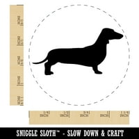 Glatka kosa jazavčast pas čvrsta gumena marka za čipke za izradu žigovanja - velika