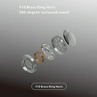Bluetooth Earbuds v True Bežični mrežni sa mikrofonom piksela ušima za spavanje za igre za odrasle za
