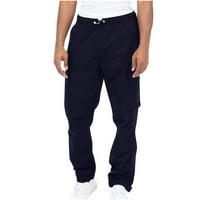 CLLIOS muške teretne pantalone plus veličina multi džepova hlače na otvorenom taktičke hlače casual putne teretne hlače