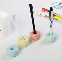 Mini keramička držač četkica za zube, mini keramički par četkica za zube, ručno izrađena kupaonica nosač