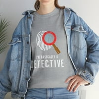 U osnovi je detektivska istraživačica RD majica
