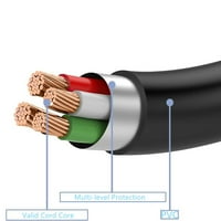 -Mains 5ft ul popis adaptera za punjač adaptera za punjač kabela za punjač za kablove za peavey QF ekvilajzer