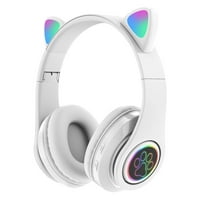 VNTUB Clearence Slušalice B Bluetooth slušalice B uho Slatke uši bežične slušalice LED bljesak, poklon