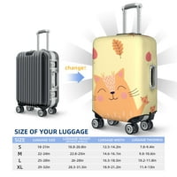Putni zaštitnik prtljage zaštitnik, simpatični CAT žuti koferi za prtljag, male veličine