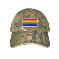 Odrasli Rainbow gay i lezbijska zastava ponosa vezena kape za kamionsku kaznu