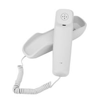Fiksne zidne telefone, viseći telefon, jednim gumbom za ponovno biranje zida telefonskog poziva Pretraživanje zidnog telefona bez smetnje s prikazom poziva
