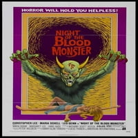 Noć filmskog postera Monster u krvi