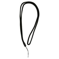 Nylon kabl pletenice za ogrlicu za kameru crna