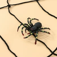 Najlonska nit Halloween Spider Web Dekoracija za višekratnu upotrebu Spider Web pribor