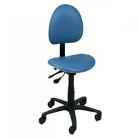 Ergonomska dizajnirana zadaća stolica sa naslonom - Gunmetal