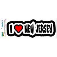 Ljubav Heart New Jersey Mag-Neato's Auto hladnjak magnet