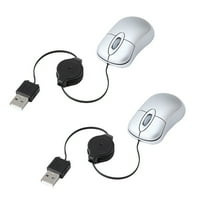 Mini USB ožičeni kabel miša Tiny male miš dpi optički kompaktni putnik miševa za Windows XP vista ve