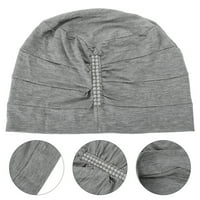 Elastični modalni pamučni šešir za spavanje udobnog kapa za spavanje Šic Ženska traka za glavu