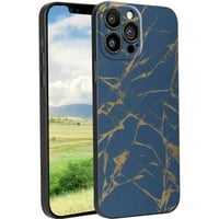 Gold-Smart-Cover-za-telefon, deginirani za iPhone Pro Case Muške žene, fleksibilan silikonski otporni