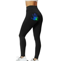 Adviicd joga hlače za žene plus veličine joga hlače za žene ženske visoko struk joga hlače koje diže