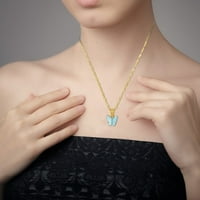 Ogrlice za žene poklon pribor Privjesak ogrlica za nakit lanca akrilna jednostavna privjesak klavikula