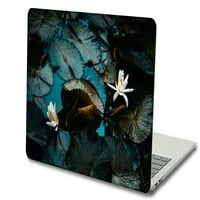 Kaishek Hard zaštitni poklopac školjke za najnoviji macBook Air model A M1 & A2179 i A1932, USB tip-c Flower 0759
