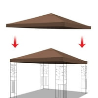 FT zamjena Nadstrešnica Vrh Pokrivena Sunčana patio Sunsadhade nadograđena UV zaštita, samo pokrov nadstrešnica