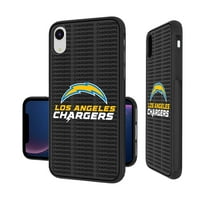 Los Angeles Chargers iPhone Text Backdrop dizajn Bump Case