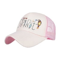 Ženski šeširi Ljetni bejzbol kapa šešir modni čvrsti kape za žene ružičaste