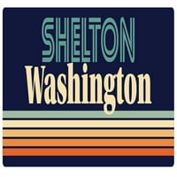Shelton Washington Frižider magnet retro dizajn