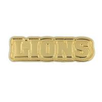 Pinmart's Gold Lions Maschot Chenille Letterman's Jakna Revel Pin
