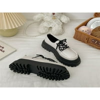 Welliuma ženske haljine cipele bez klizanja Oxfords Comfort kožne cipele Uniform Loafers School Vintage
