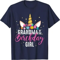 Baka rođendana djevojka baka ruka jednorog rođendan majica